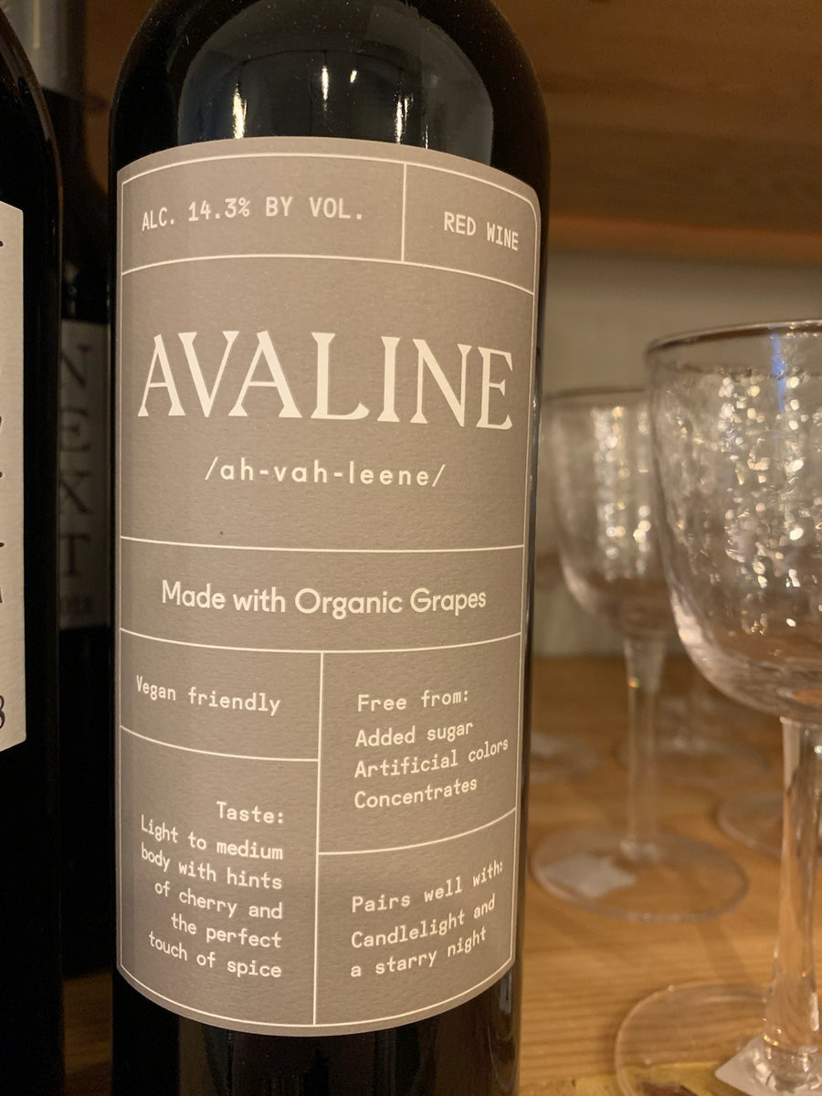 Avaline Red Blend Wine Vida Verde Home