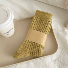 Load image into Gallery viewer, Simple Wool Thicken Warm Crew Socks MK2BLW6W8FSO212