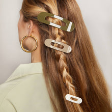 Load image into Gallery viewer, Recycled Plastic Flat Lay Claw Clips- Ultra Gloss Eucalyptus