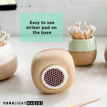 Load image into Gallery viewer, Ceramic Match Holders - With or Without Matches - 5 Colors