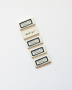 Thank You Matchbox