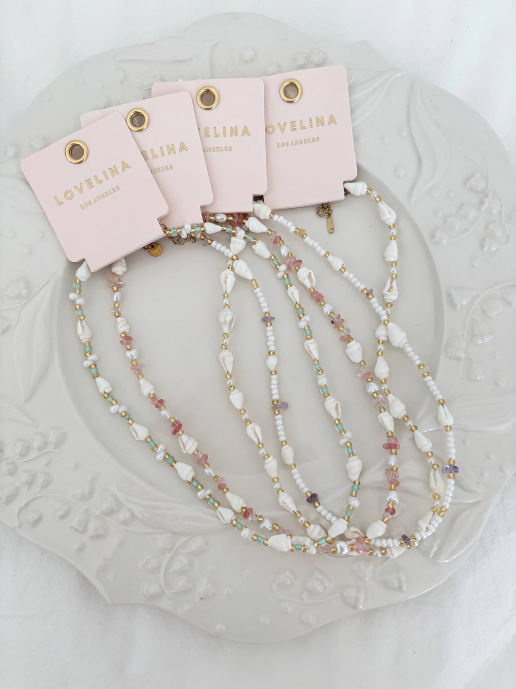 Seashell Beach Summer Vibe Necklace