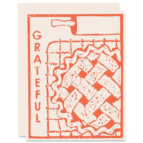 Grateful of Pie Gratitude Card