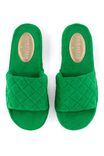 SOL POOL SLIDES, GREEN