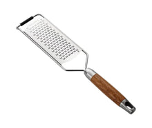Load image into Gallery viewer, Cheese Grater with Walnut Wood Handle