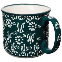 Load image into Gallery viewer, Hand-painted Turkish Mug - Evani Forest