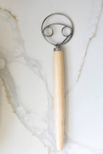 Load image into Gallery viewer, Dough Whisk Wooden Handle