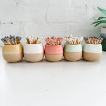 Load image into Gallery viewer, Ceramic Match Holders - With or Without Matches - 5 Colors