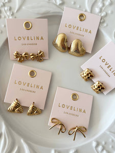 18k Gold Dipped Earrings