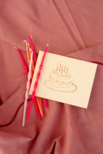 Load image into Gallery viewer, Cake Greeting Card (Blank Interior)