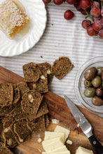 Load image into Gallery viewer, Olive &amp; Za&#39;atar Crisps  | Gluten-Free Crackers | Artisanal