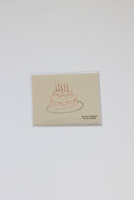 Load image into Gallery viewer, Cake Greeting Card (Blank Interior)