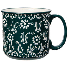 Load image into Gallery viewer, Hand-painted Turkish Mug - Evani Forest
