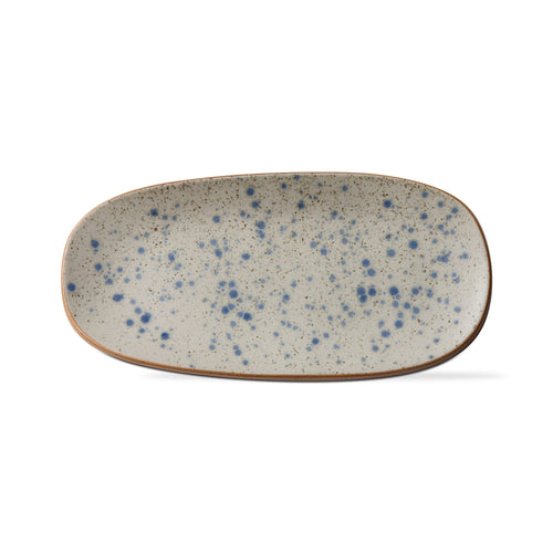 Hudson Speckle Platter - Blue