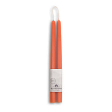 Load image into Gallery viewer, Pair of Hand-Dipped Beeswax Taper Candle Gifts for Fall Home