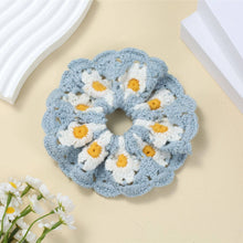 Load image into Gallery viewer, Sweet Colorful Flower Handmade Crochet Scrunchies MK2BLW6W6HSR217