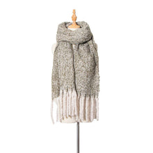 Load image into Gallery viewer, Solid Color Simple Tessel Winter Scarves MK2BLW6W6NSW144