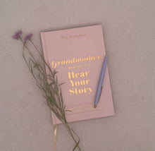 Load image into Gallery viewer, Grandmother, I Want to Hear Your Story Heirloom (Light Rose Color Version)