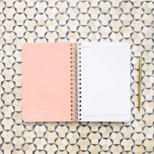 Load image into Gallery viewer, Fresh Start Daily Goal Planner | Natural Spiral | Undated