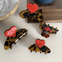 Load image into Gallery viewer, Sweet Cute Girl Heart Grab Hair Clip MK2PPM6W6HCP710