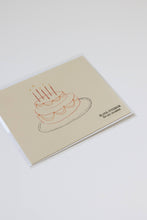 Load image into Gallery viewer, Cake Greeting Card (Blank Interior)