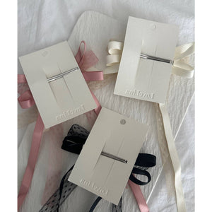 Ribbon Lace Bow Hair Clip