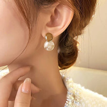 Load image into Gallery viewer, Elegant Khaki Simple Acrylic Earrings MK2ZCEP6W6JER399