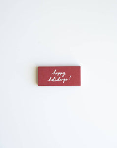 Happy Holidays Matchbox