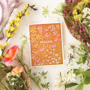 Healing Herb Garden Sympathy Card