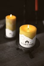 Load image into Gallery viewer, Pure Beeswax Pillar Candles