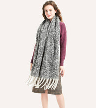 Load image into Gallery viewer, Solid Color Simple Tessel Winter Scarves MK2BLW6W6NSW144