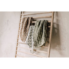 Load image into Gallery viewer, Thrive Block Print Dishtowel