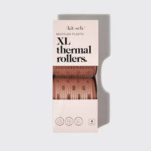 Load image into Gallery viewer, Recycled Plastic XL Thermal Rollers 4pc Set - Terracotta