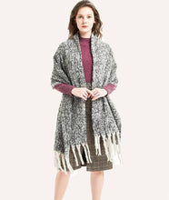 Load image into Gallery viewer, Solid Color Simple Tessel Winter Scarves MK2BLW6W6NSW144