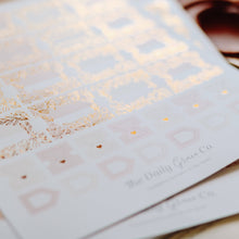 Load image into Gallery viewer, Gold Foil Bible Tabs - Dusty Pink