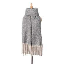 Load image into Gallery viewer, Solid Color Simple Tessel Winter Scarves MK2BLW6W6NSW144