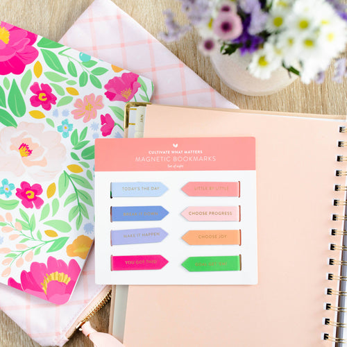 Magnetic Bookmarks | Motivational Page Markers
