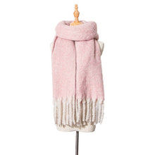 Load image into Gallery viewer, Solid Color Simple Tessel Winter Scarves MK2BLW6W6NSW144