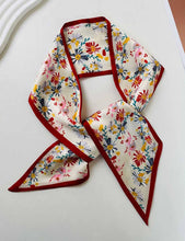 Load image into Gallery viewer, Print Narrow Long Satin Silk-Feel Scarf MK2BLW6W6NSI135