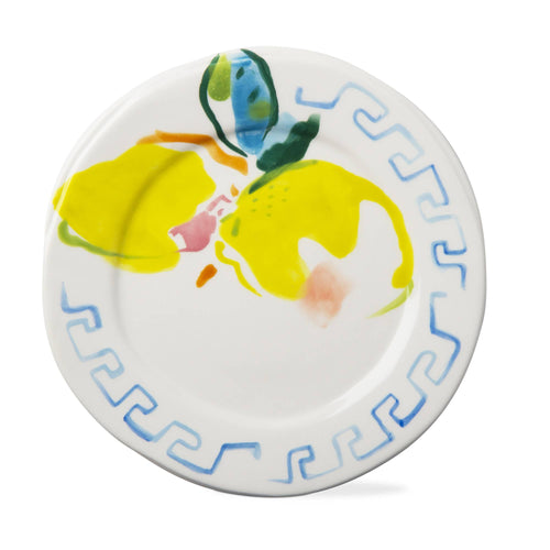Dolce Vita Lemons Appetizer Plate - Lemon