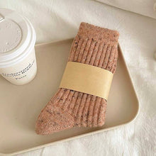 Load image into Gallery viewer, Simple Wool Thicken Warm Crew Socks MK2BLW6W8FSO212