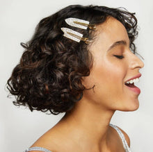 Load image into Gallery viewer, Holiday Gift of Glam Creaseless Clips 2pc Set - Rhinestone
