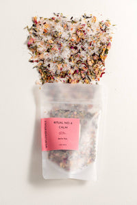 No. 6 Calm Botanical Bath Tea - Lavender Rose