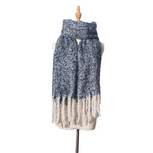 Load image into Gallery viewer, Solid Color Simple Tessel Winter Scarves MK2BLW6W6NSW144