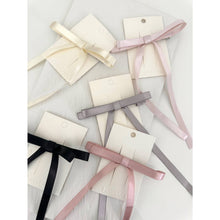 Load image into Gallery viewer, Tassel Bowknot Hair Clip