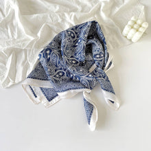 Load image into Gallery viewer, Vintage Paisley Pattern Square Satin Scarf MK2BLW6W6NSI150