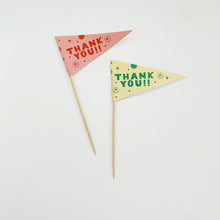 Load image into Gallery viewer, Thank you pennant flag