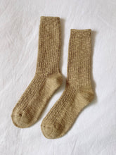 Load image into Gallery viewer, Cottage Socks: White Linen