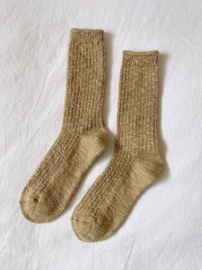 Cottage Socks: Oatmeal
