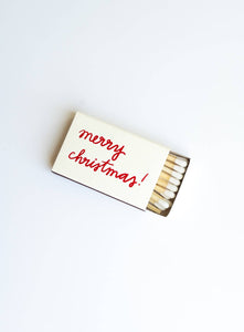 Merry Christmas Matchbox